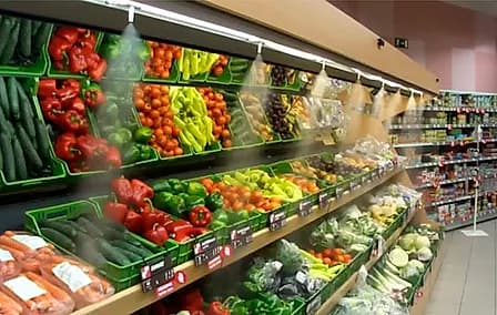 Прилавки магазинов
