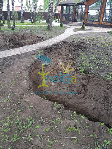 Система автоматического полива в поселке Кольцово, НСО