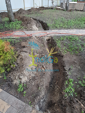 Система автоматического полива в поселке Кольцово, НСО